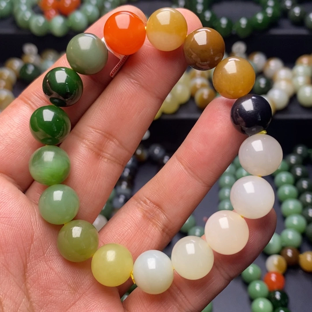 和田玉（糖玉）手链未镶嵌