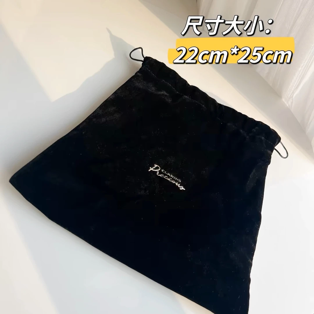 Clarins/娇韵诗黑绒化妆包