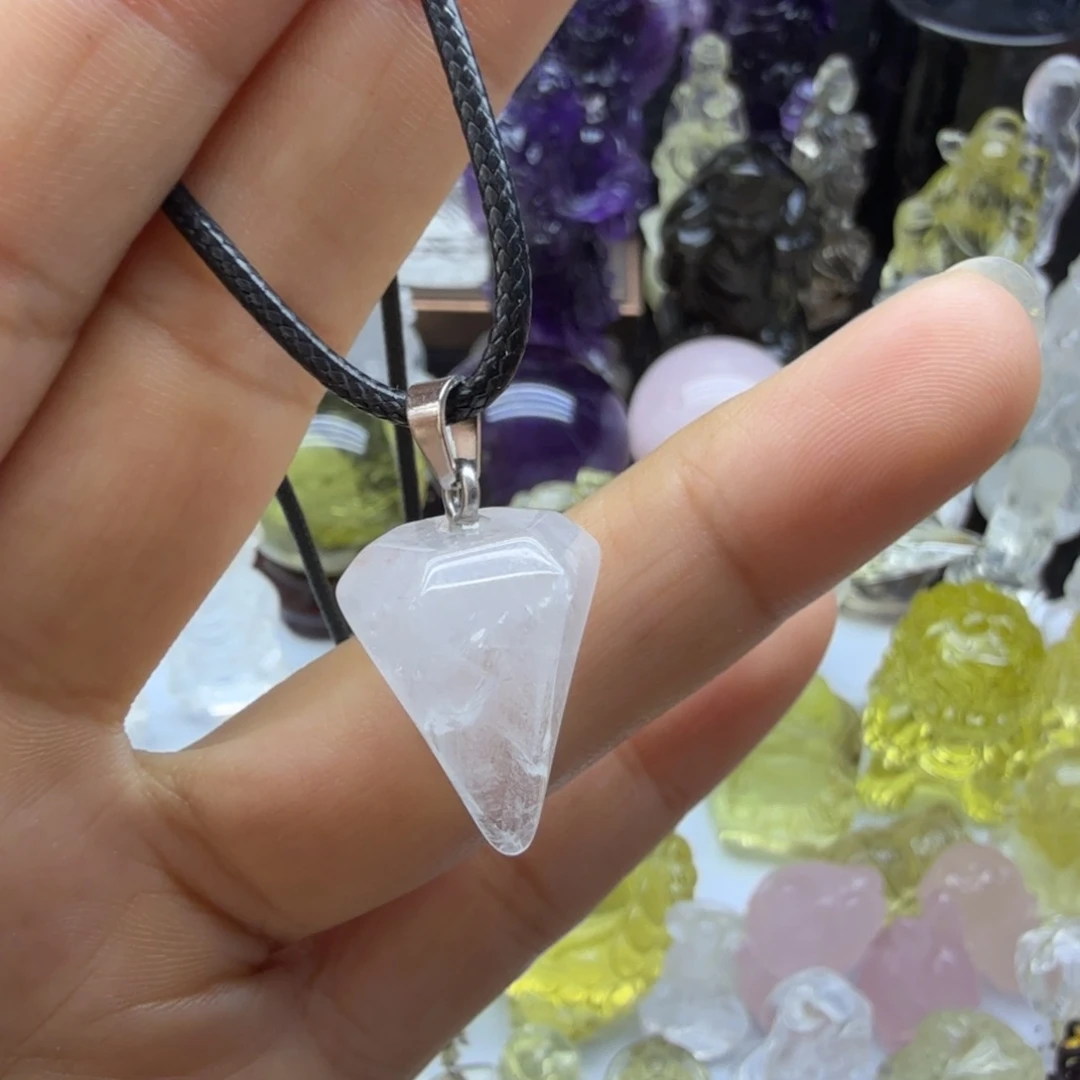 水晶未镶嵌珠宝半成品