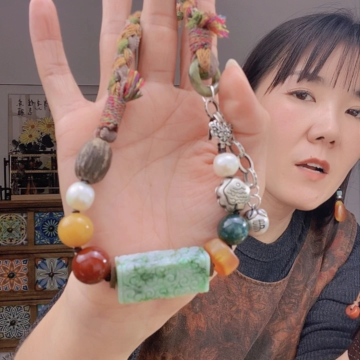 翡翠项链未镶嵌项链