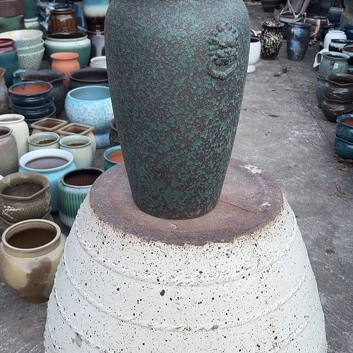 高度40厘米口径20厘米瑕疵