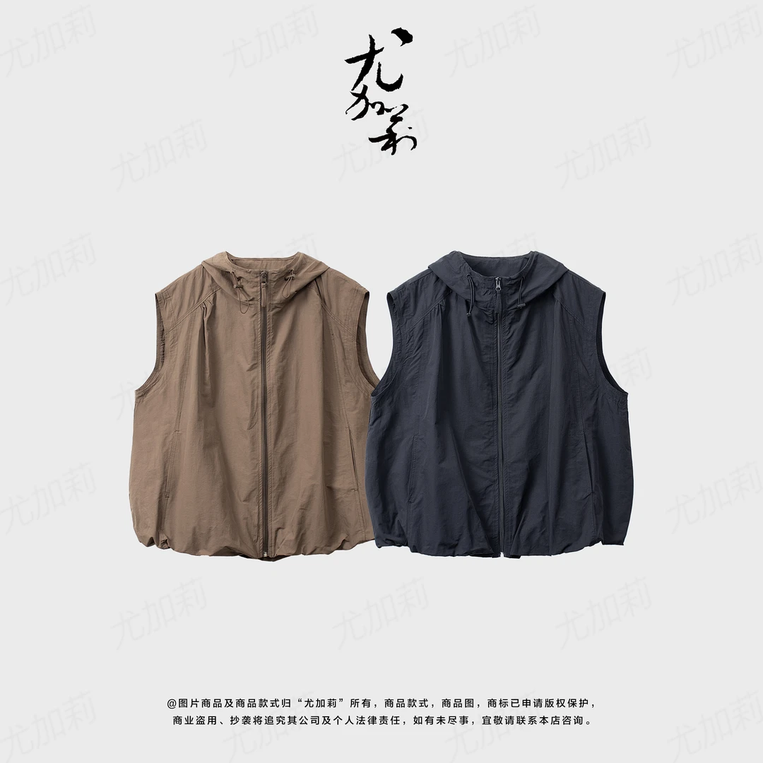 加莉精选【山野】山系女孩户外马甲-分码