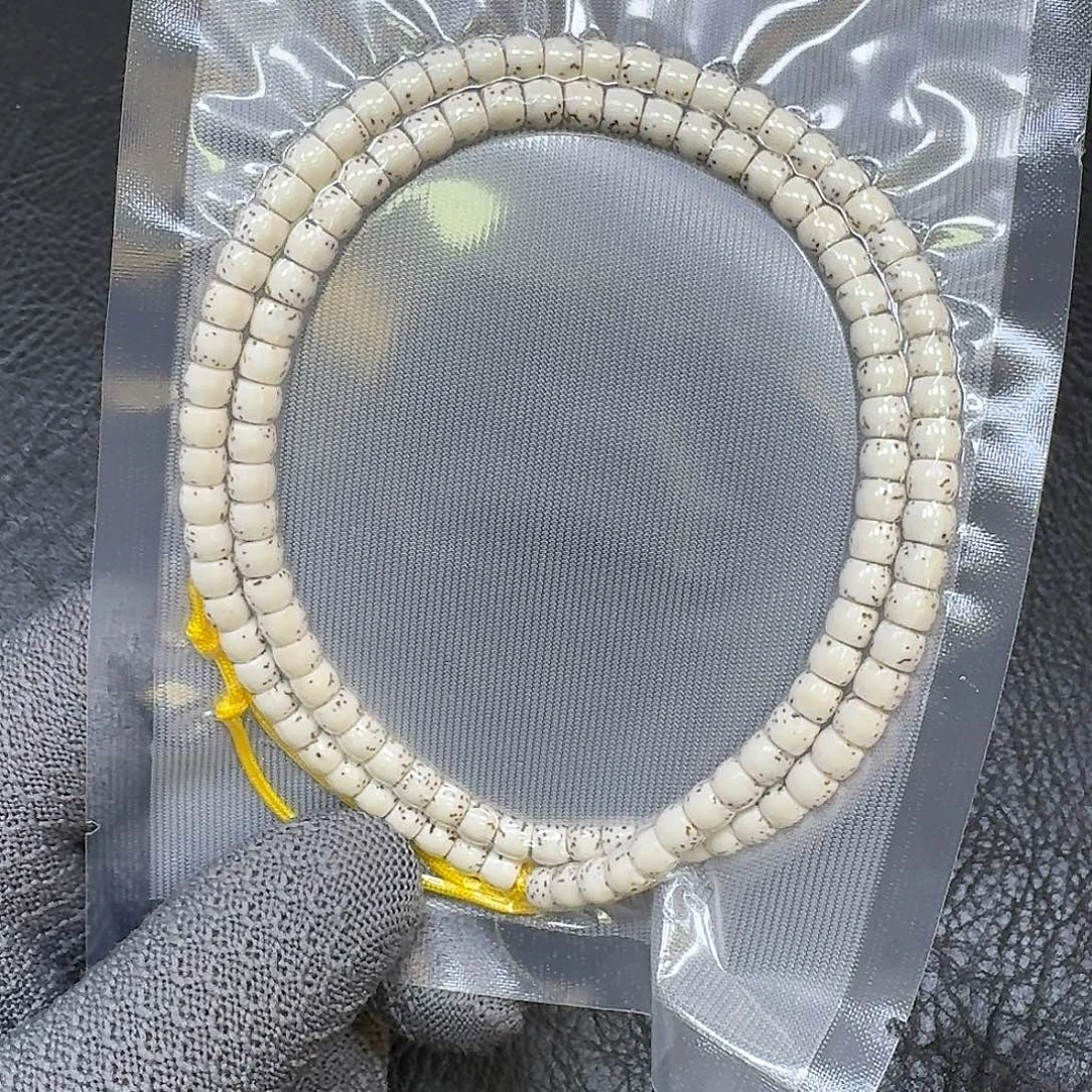 手串星月菩提6*5原生态大留白直切