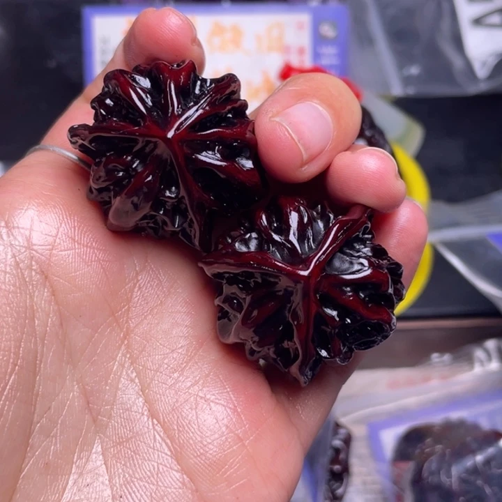 文玩核桃把件三棱子