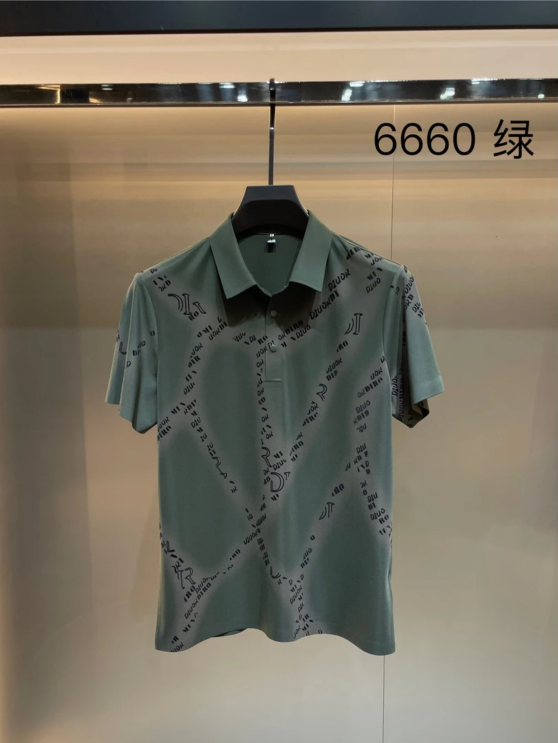 夏季桑蚕丝亚麻莫代尔男士短袖