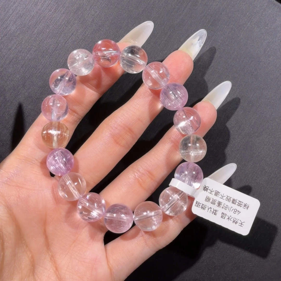 未镶嵌手串锂辉石彩锂辉11