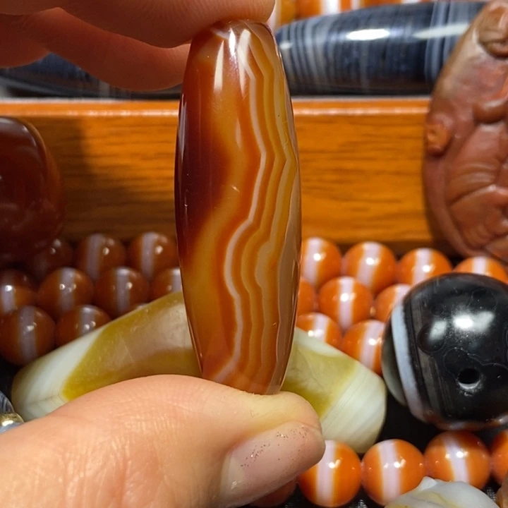 玛瑙/玉髓未镶嵌颈饰