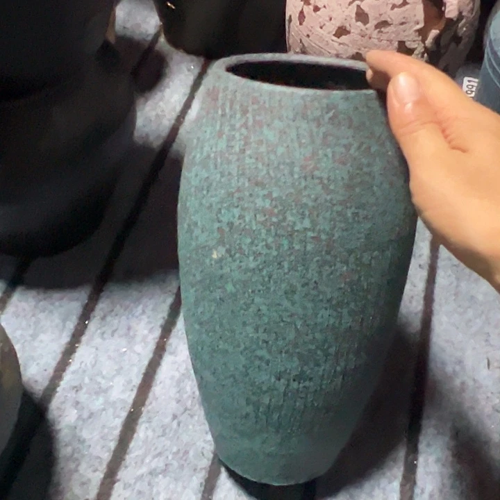 粗陶盆默认打孔高28口12