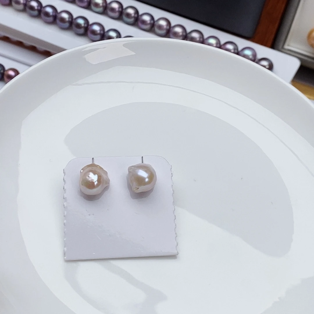 颈饰合金淡水珍珠