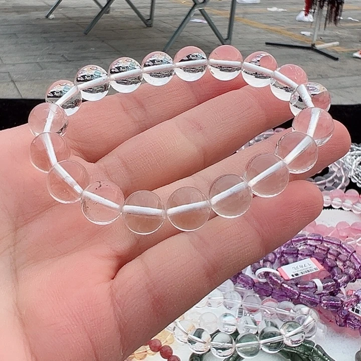 水晶手链未镶嵌蛐****滚水晶