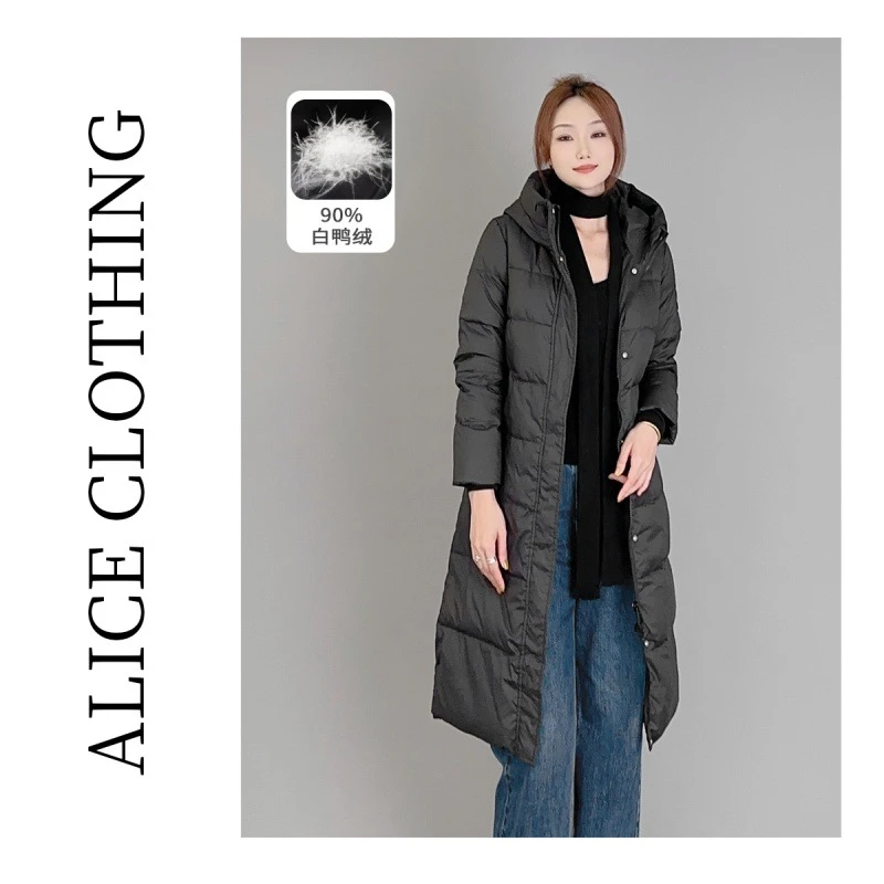 6 ALICE “东北看雪”连帽羽绒服蓬松保暖 锁绒御寒S2136719Kr