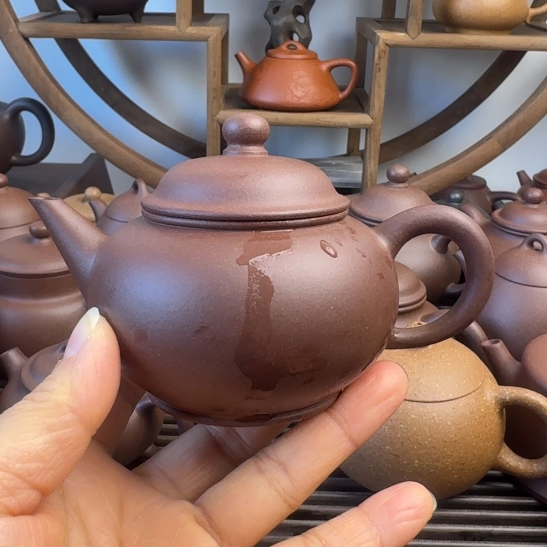 茶壶紫砂160cc水平嫩底槽清
