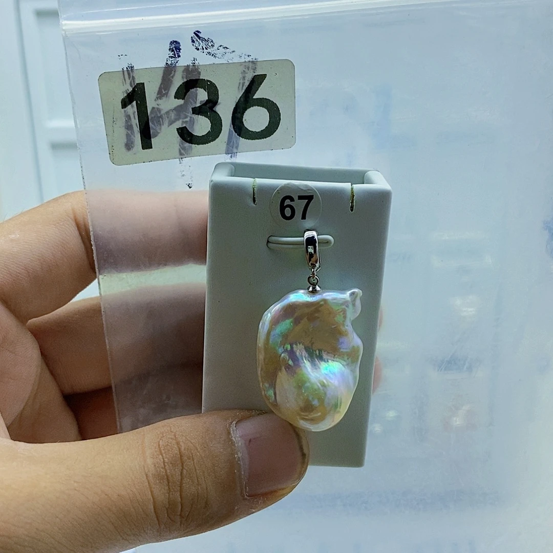 颈饰合金淡水珍珠