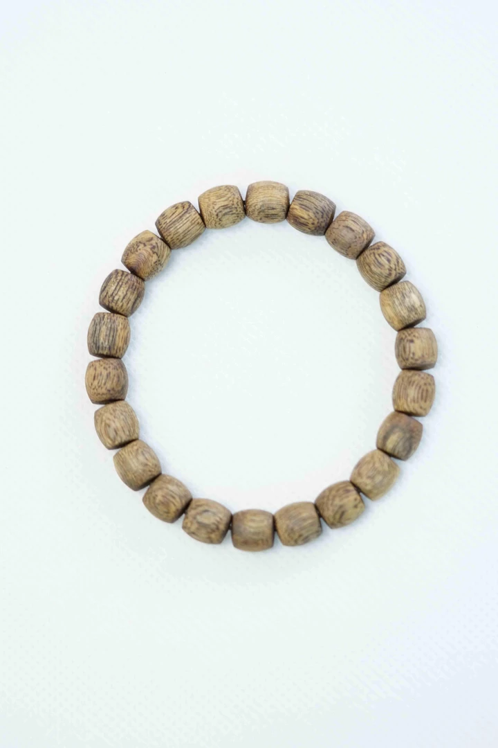 沉香mysf—191莺歌绿棋楠桶珠沉香手串8mm