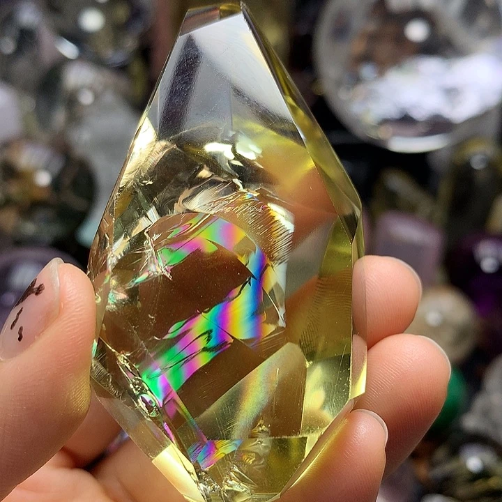 天然水晶净体阿塞摆件未镶嵌水晶