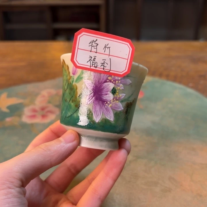 M***董柴烧纯手工手绘陶瓷