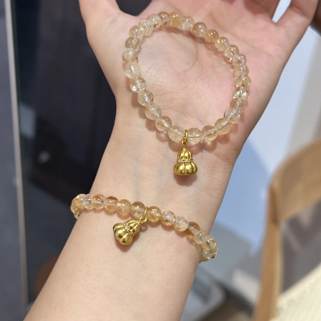 【存钱罐】天然水晶手串原创小众设计爆款送闺蜜女（多样性发）