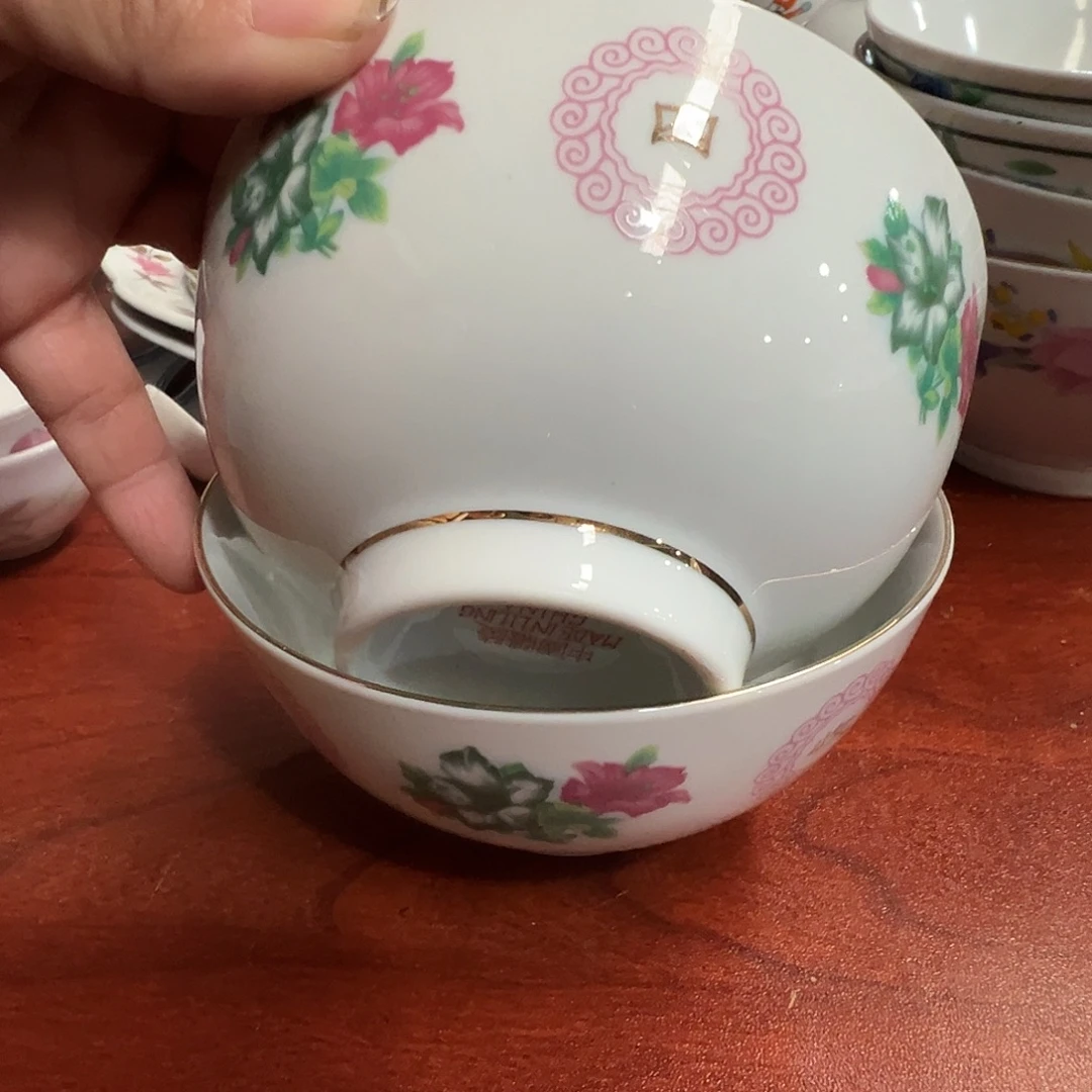 醴陵瓷直播供货基地11.5厘米 釉上微瑕