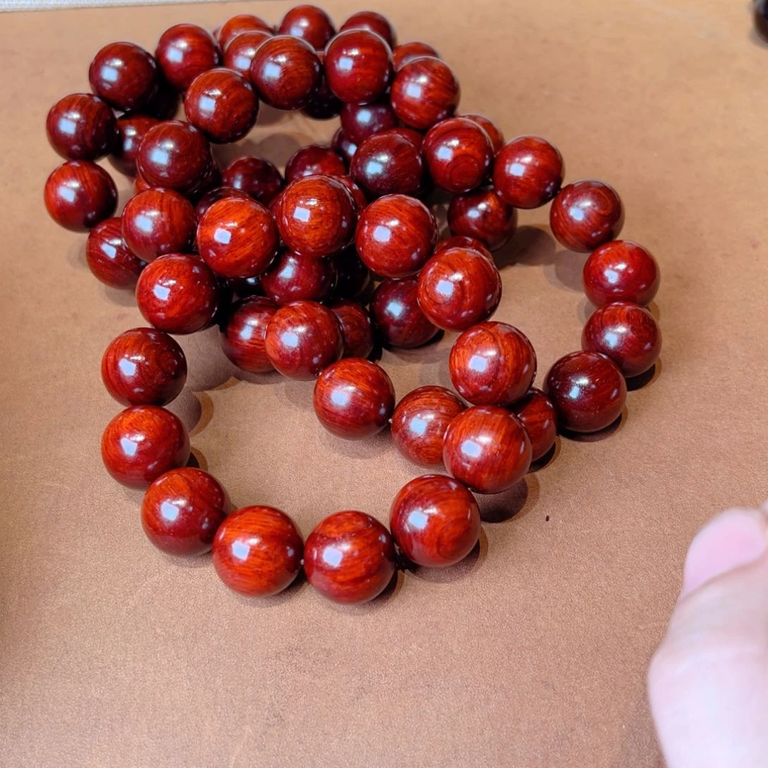 小叶紫檀手串/手链1.8果冻泥带金星