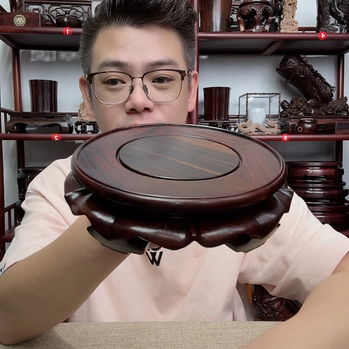 微凹黄檀工艺品底座