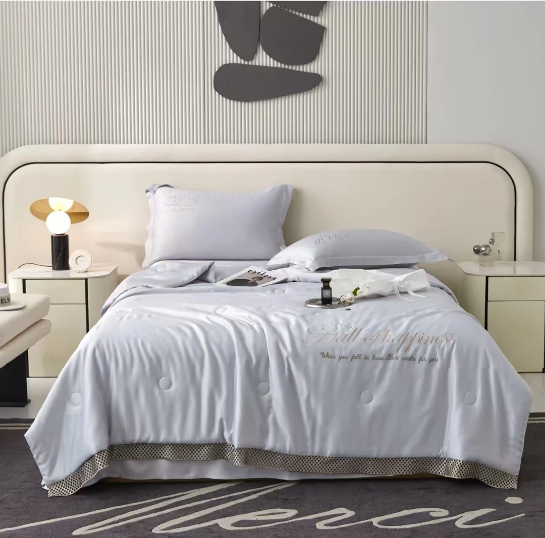 【金志轻奢】天丝夏被-伊曼-灰色