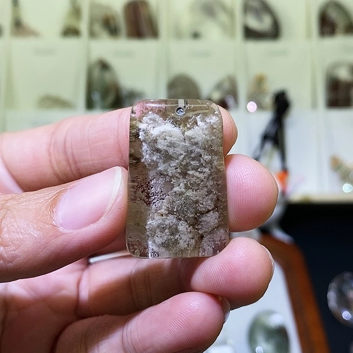 水晶吊坠(不含链)未镶嵌