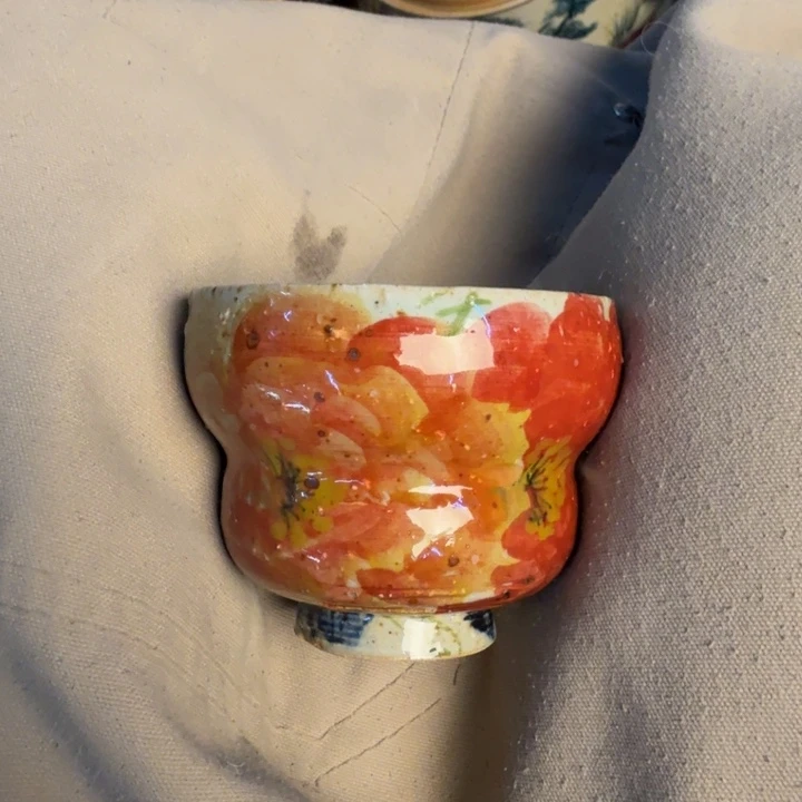 瓷片景德镇陶瓷手工手绘