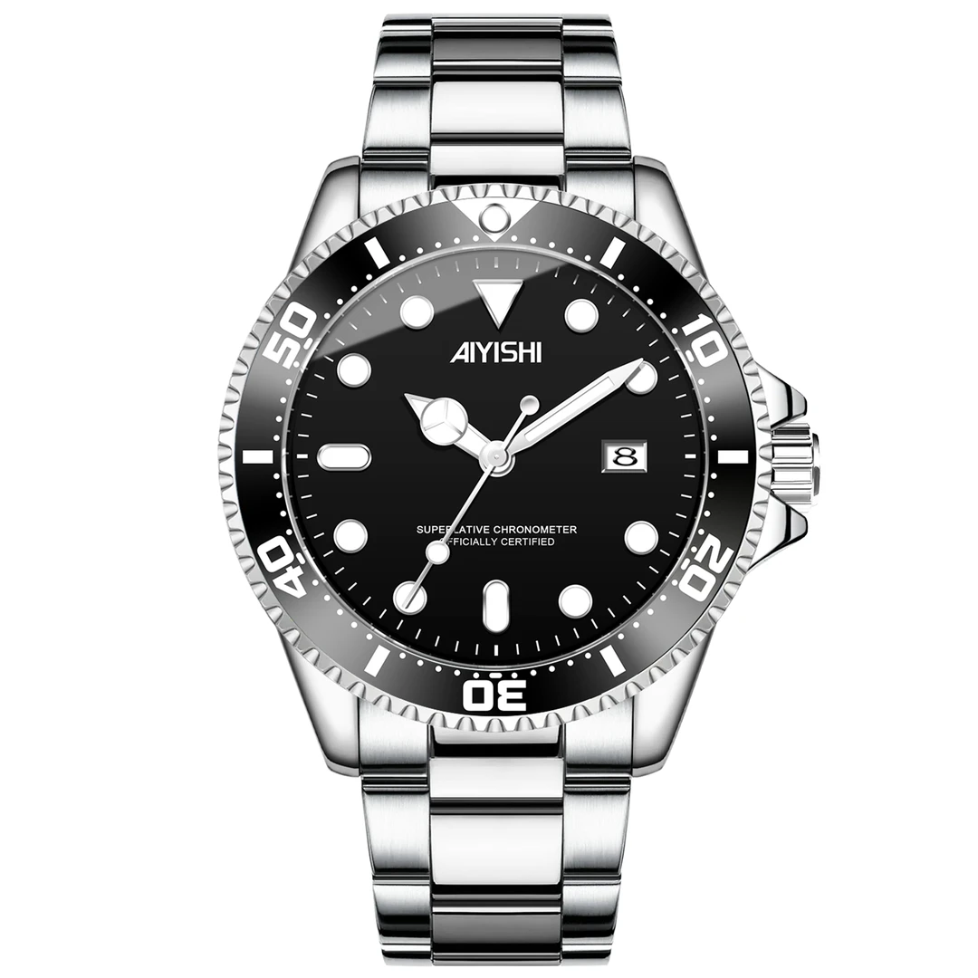 瑞士注册品牌AIYISHI爱依士全新未使用男士腕表-2089-DFJT