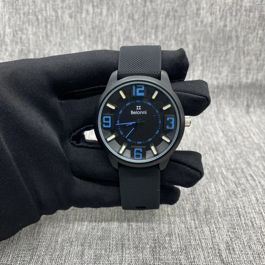 【高品质】Belonni正品手表欧洲赛车锦标赛定制运动男表进口机芯