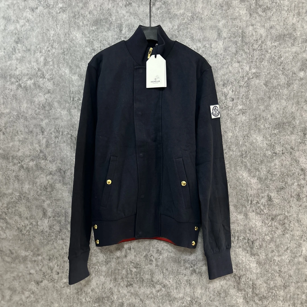 未使用 MONCLER 蒙口藏青色立领外套