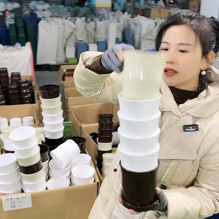 特价竹节口11高12米色带托6只