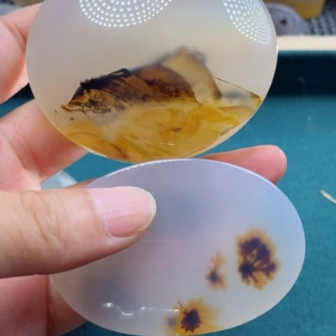玛瑙/玉髓颈饰未镶嵌石****1