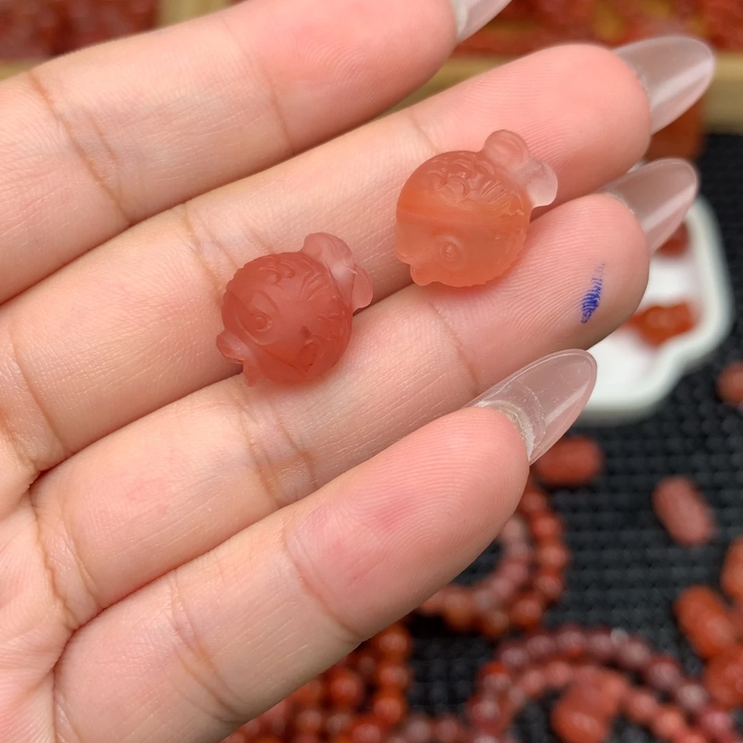 吊坠(不含链)未镶嵌南红玛瑙多样性