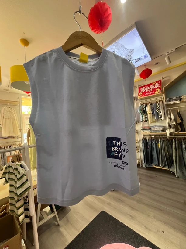 38151A 达巴夏季超薄无袖汗衫背心