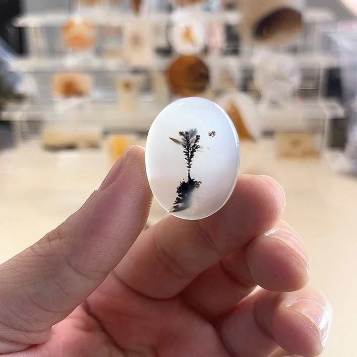 玛瑙/玉髓未镶嵌吊坠(不含链)