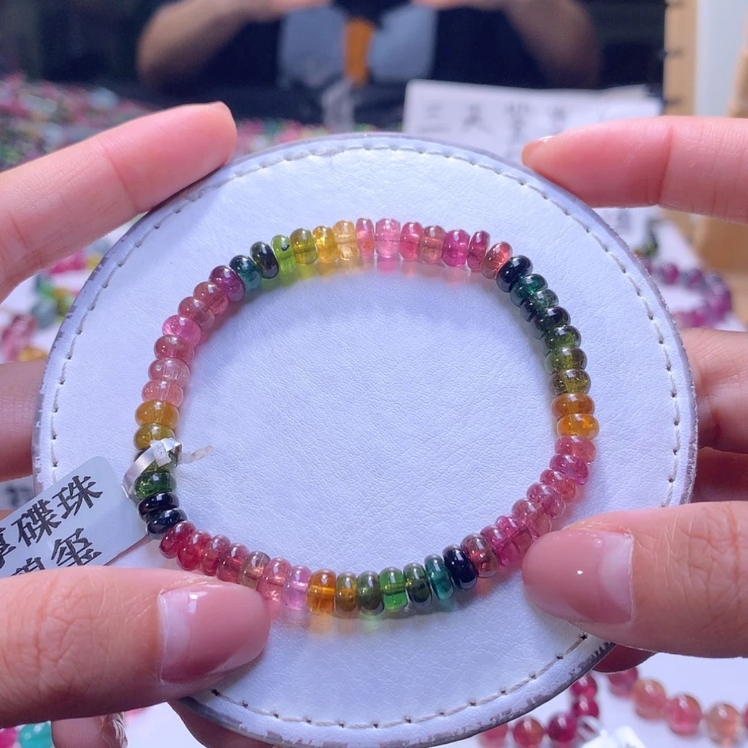 【闪购商品】未镶嵌手串碧玺6.6m