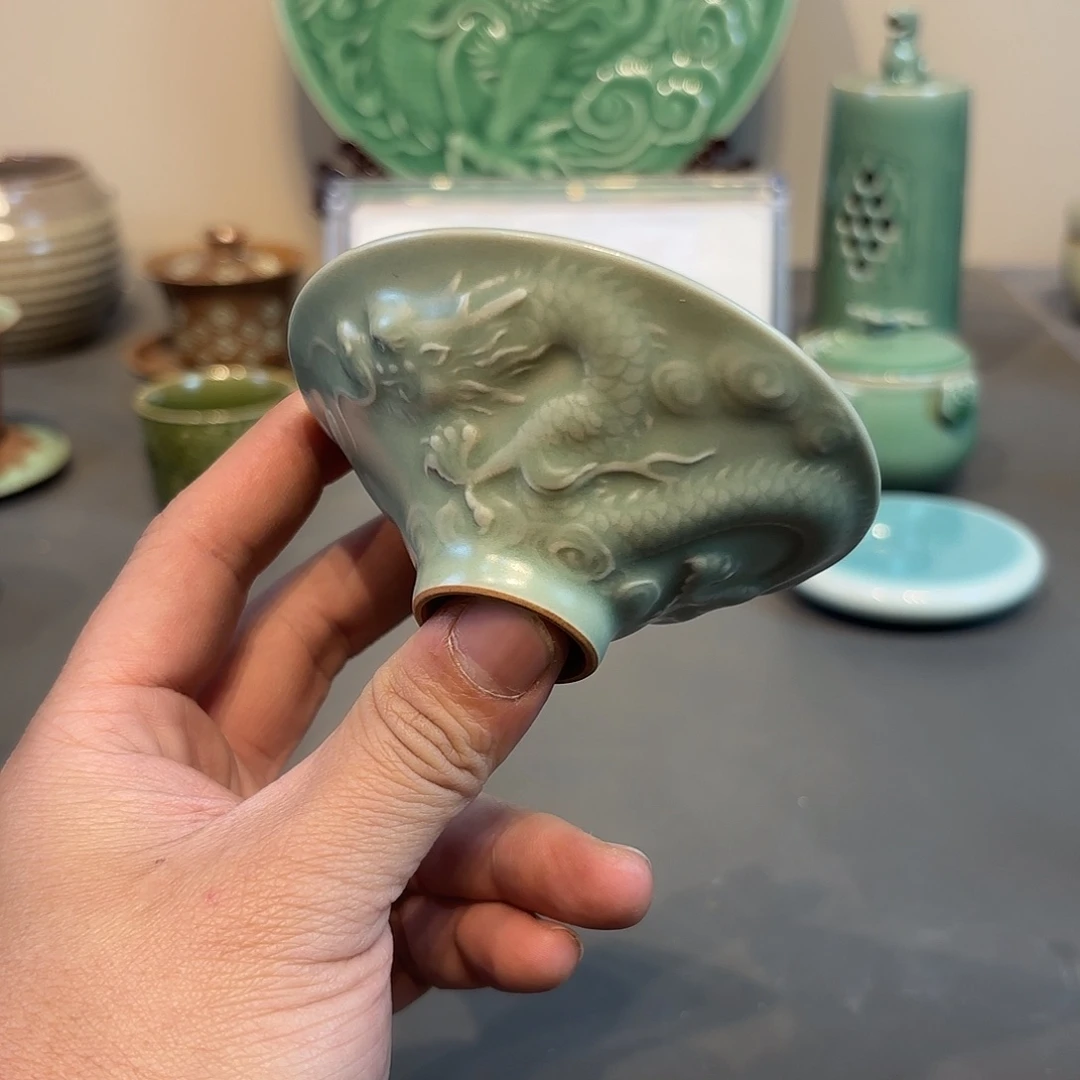 瓷片龙泉青瓷福利青瓷