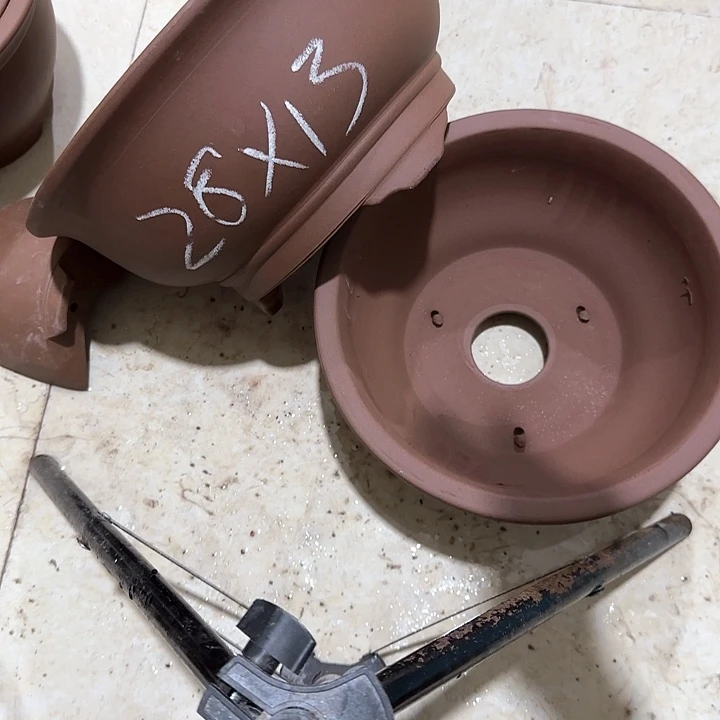 紫砂花盆破损包赔