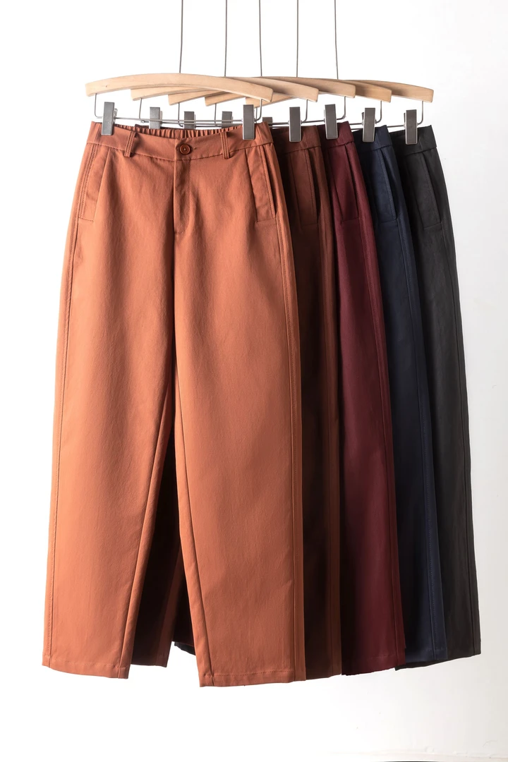 【显瘦神裤】春季新品二代升级免熨抗皱超钛棉长九分镰刀裤厚款2010