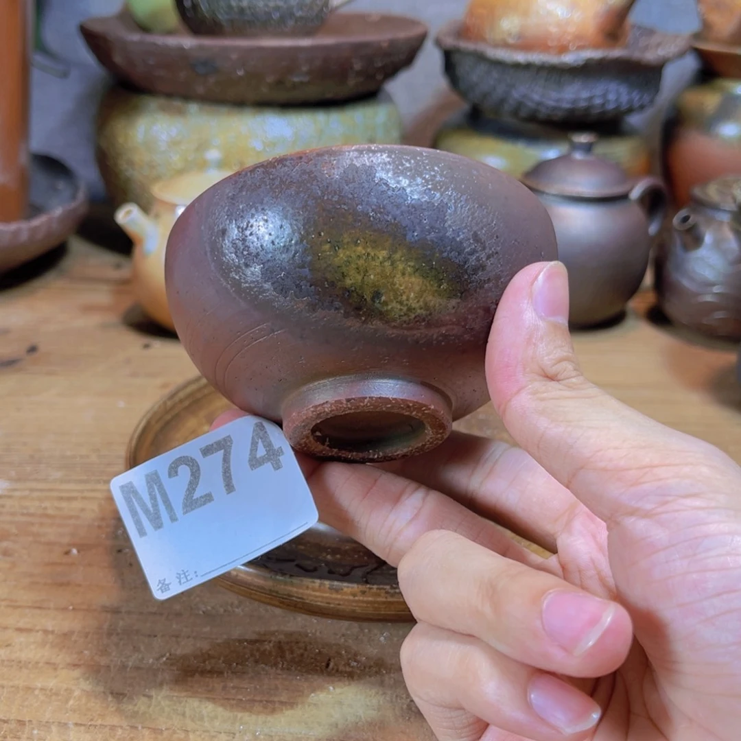 纯手工制作工艺（柴烧）裸烧纯手工制作柴烧274