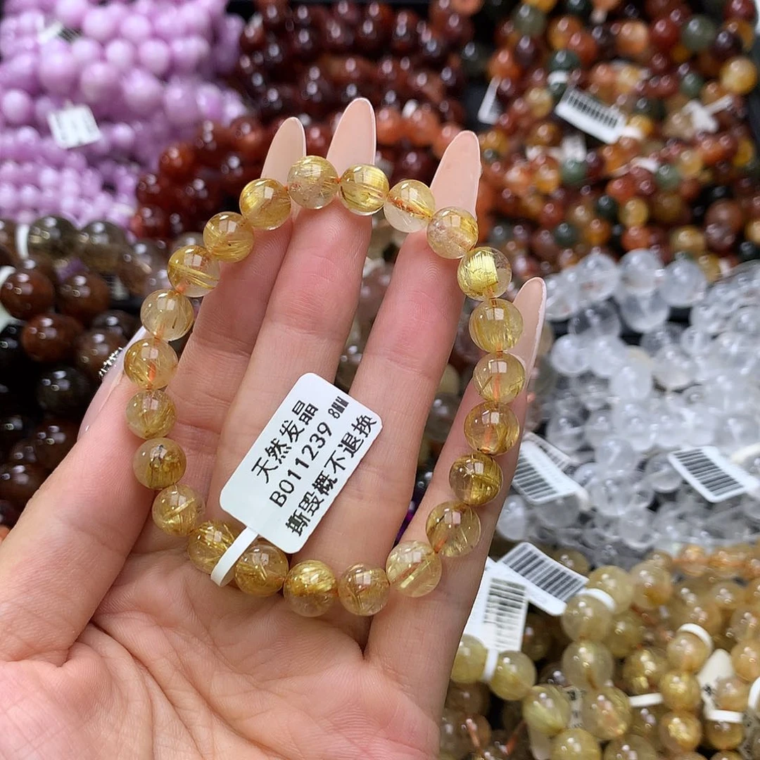 未镶嵌手链水晶手链