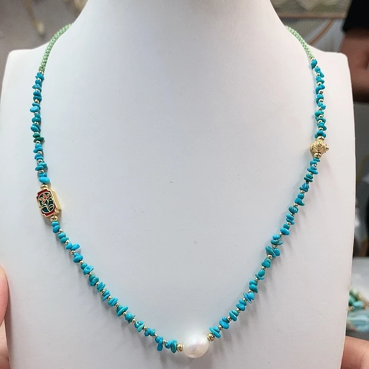 未镶嵌绿松石珠宝奇石