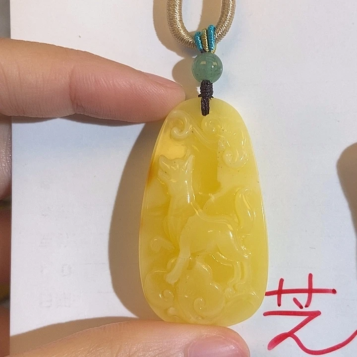 言***赅定制琥珀未镶嵌琥珀蜜蜡