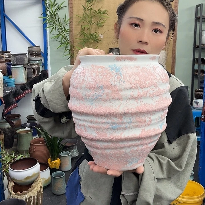 20×28 -粗陶花盆有孔