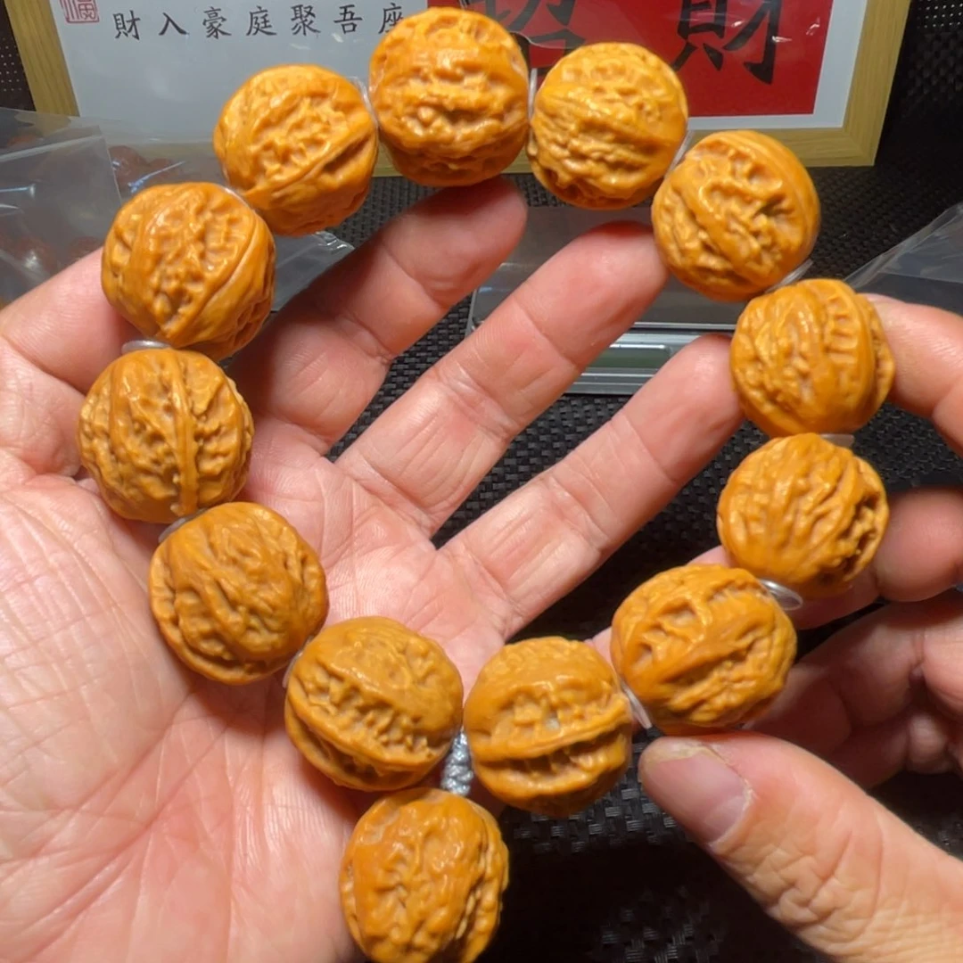 文玩核桃吊坠磨盘粗筋24