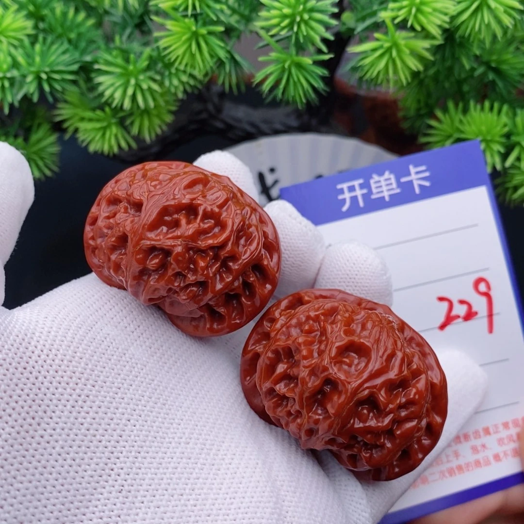 文玩核桃把件43宫灯229