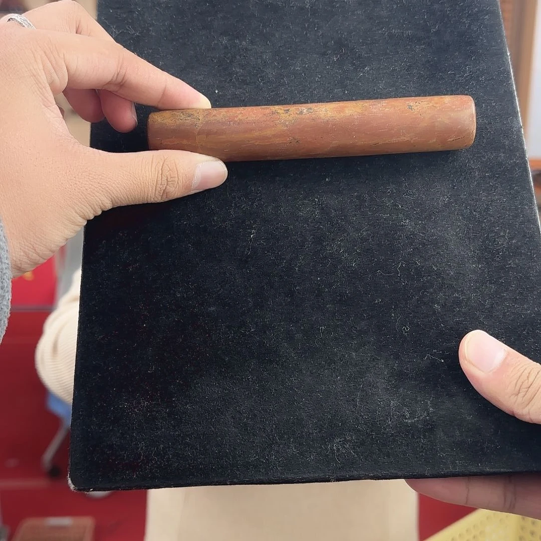 泗水砭石精品擀背棒14cm