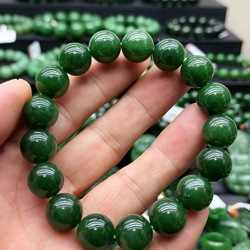 【闪购商品】和田玉（碧玉）手链未镶嵌