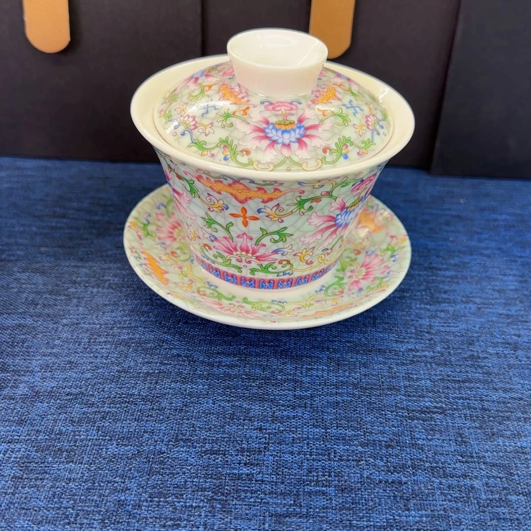 这些盖碗真好看！！！