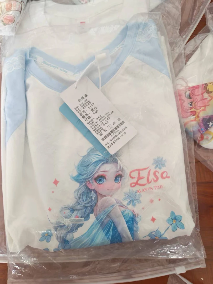 （沐童清）儿童卡通短袖T恤薄款2025新款宝宝半袖